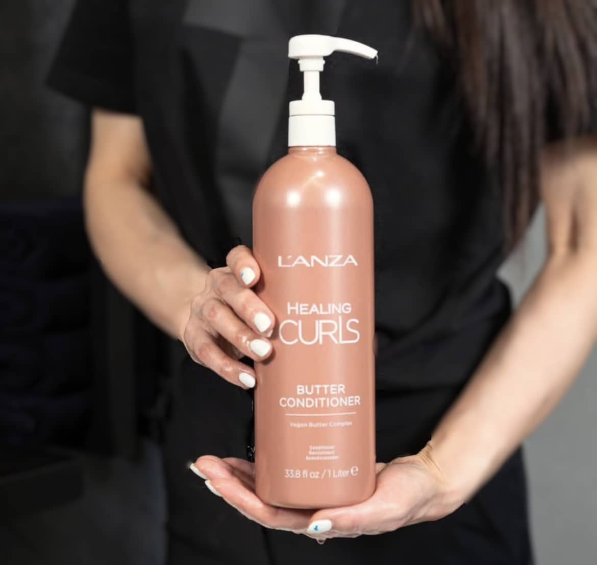 Ліпідний кондиціонер для кучерявого волосся LʼANZA Healing Curl Conditioner, 950 ml - 2